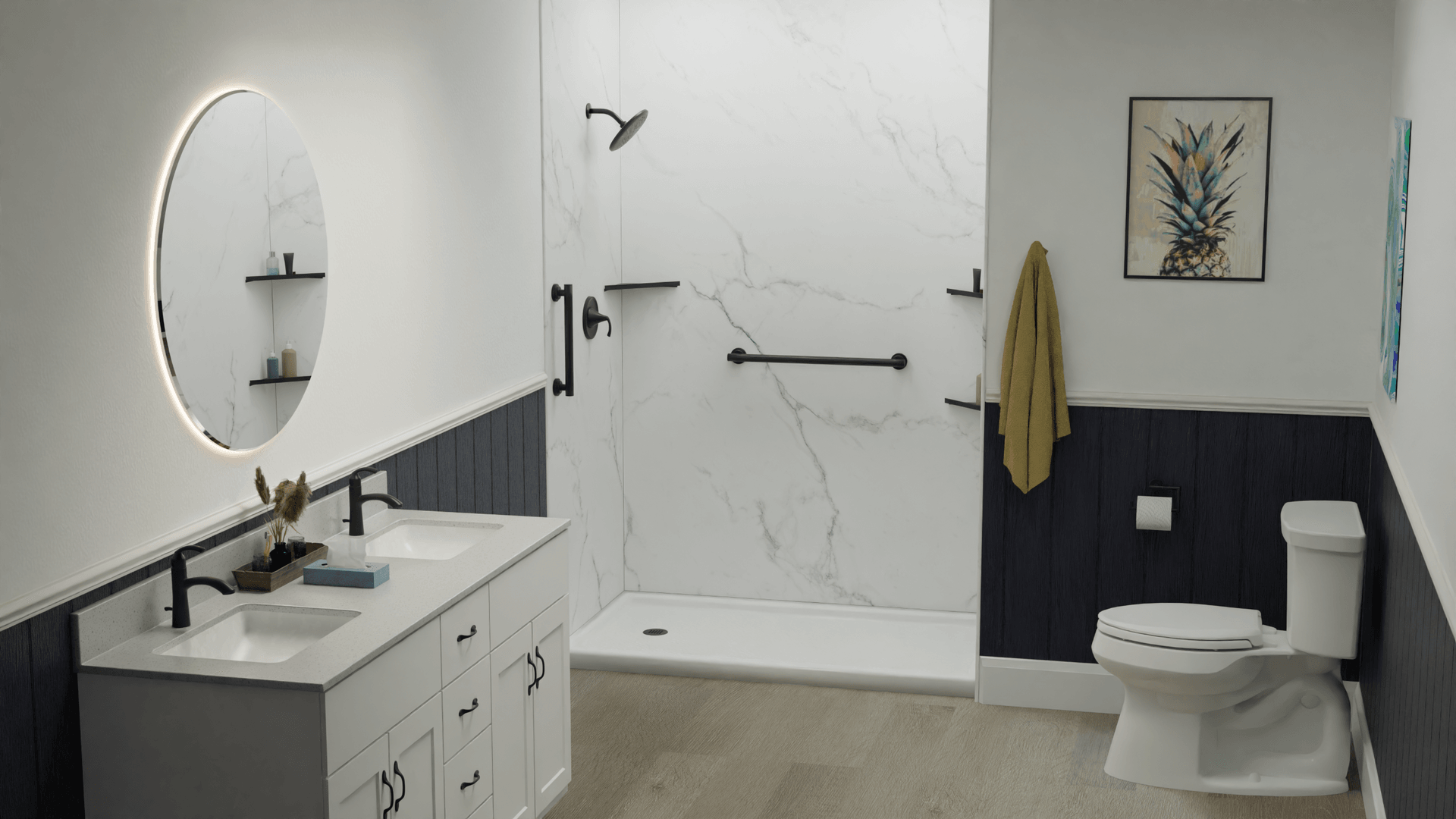 <div><span style="color: rgb(6,85,165);font-size: 24px;"><strong>Full Bathroom Remodel</strong></span></div>
